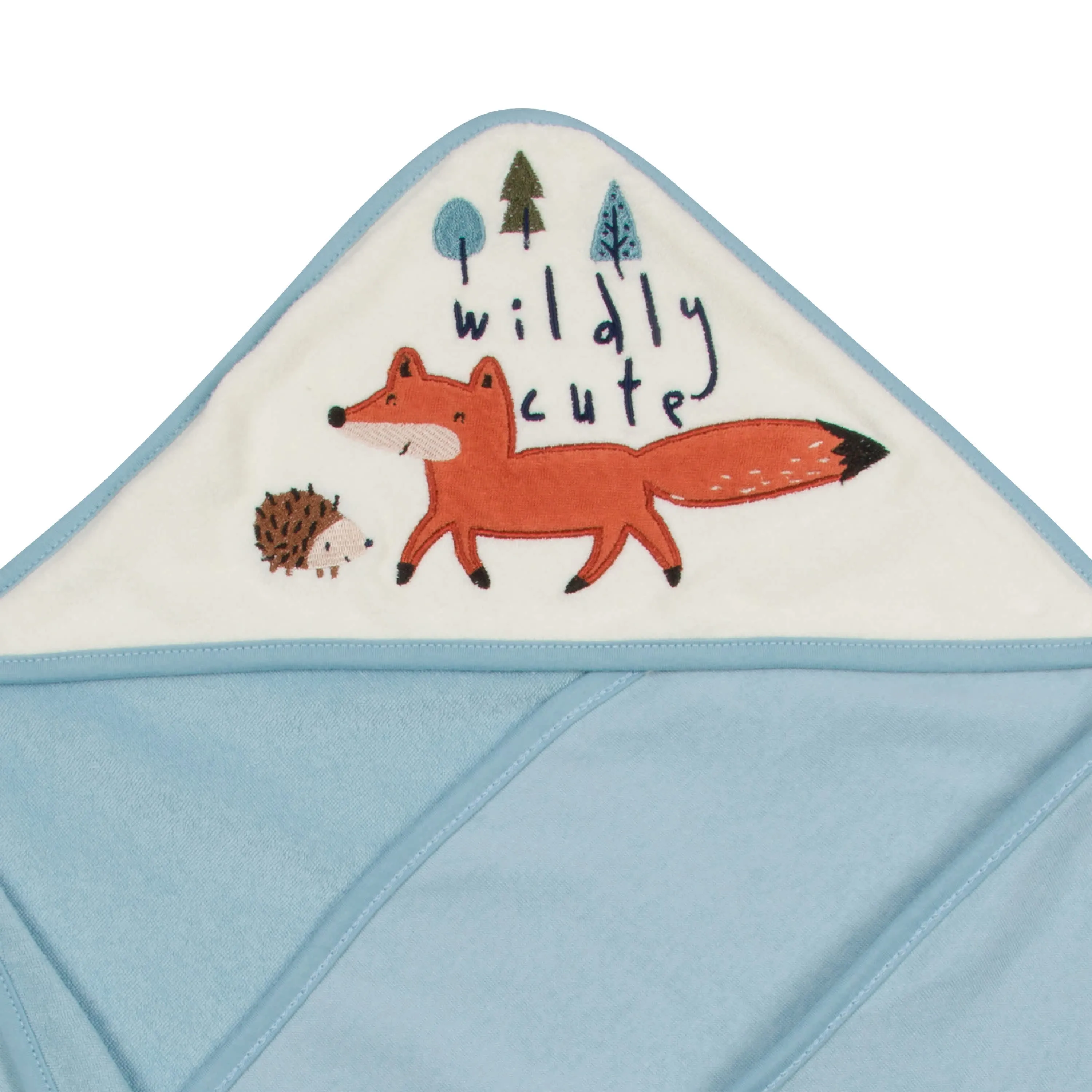 2-Pack Baby Boys Fox Hooded Towels