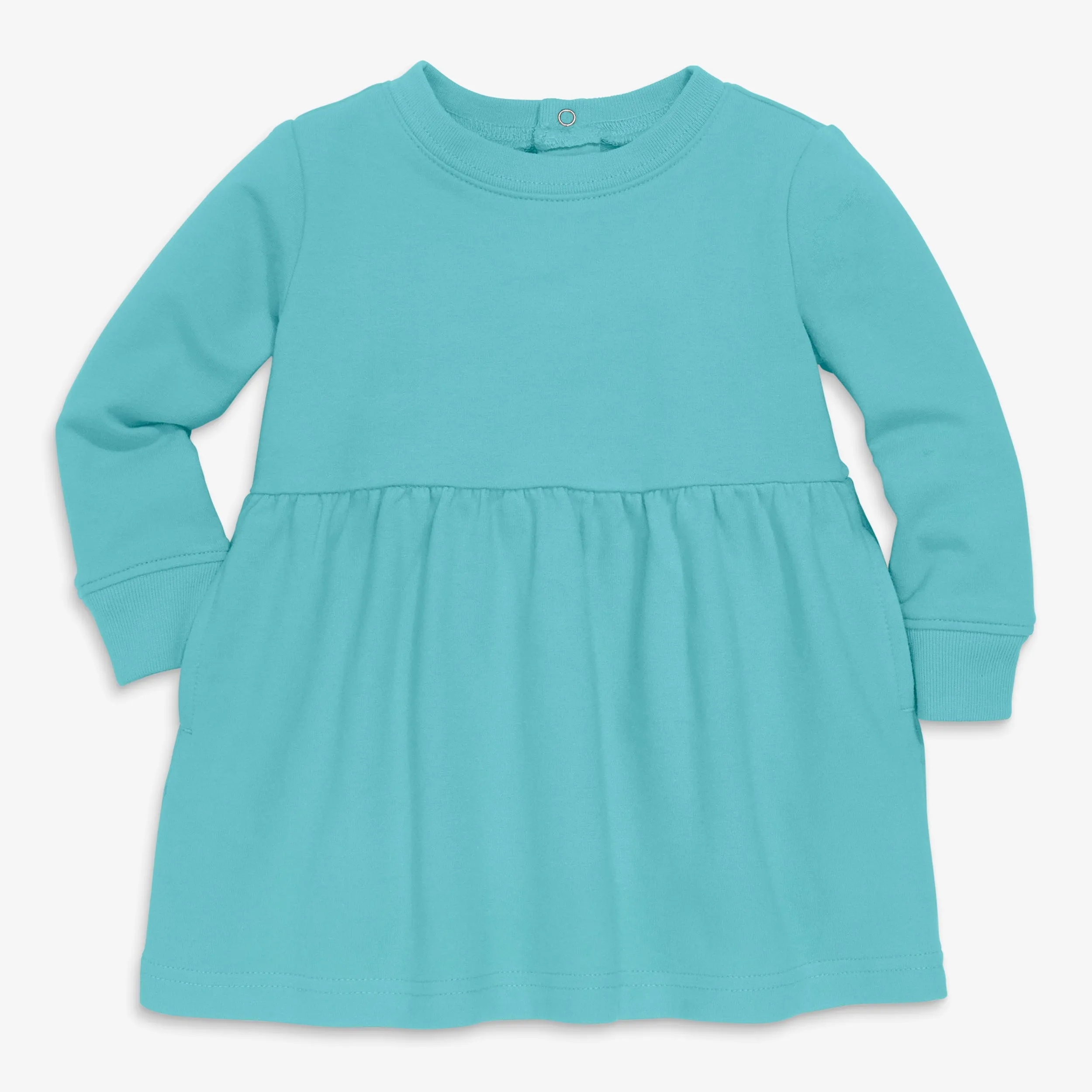 Baby cozy pocket dress