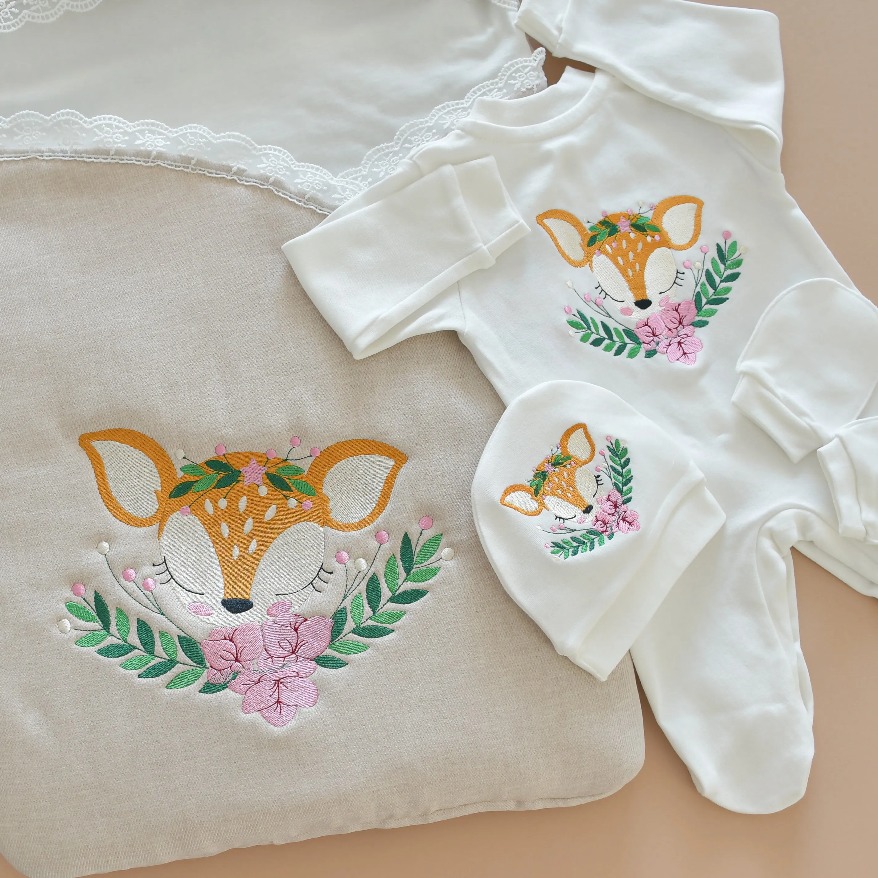 Baby Deer Embroidery Set