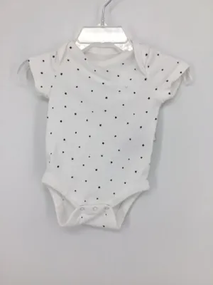 Baby Gap Child Size 0-3 Months White Onesie