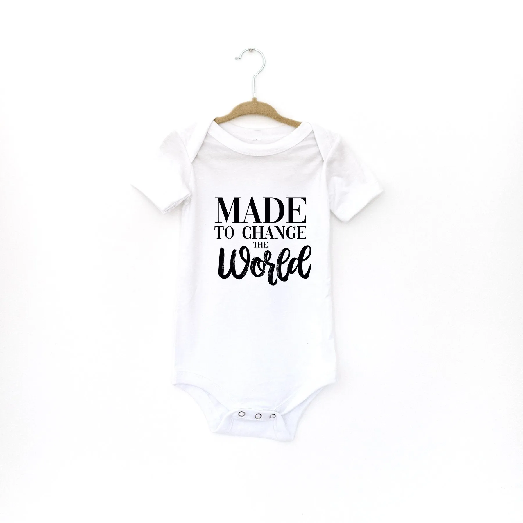 Baby Onesie: Made To Change The World