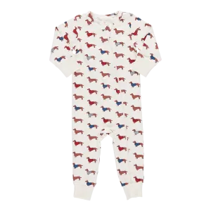 Baby Organic Romper - Sweater Dogs