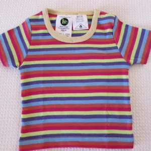 Baby Short Sleeve Crews - Stripe