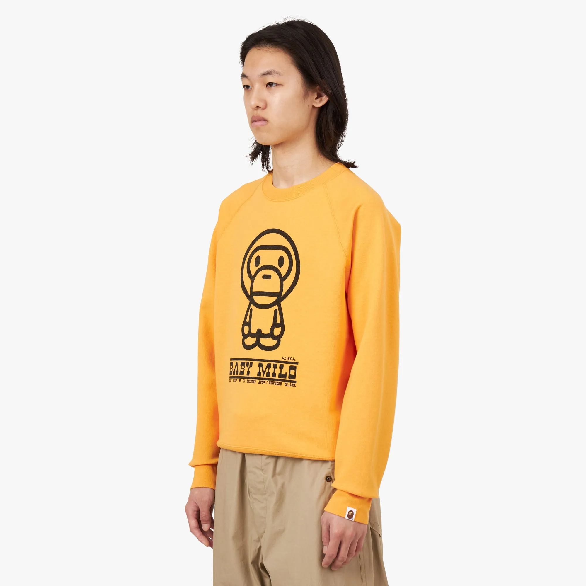 BAPE Baby Milo Crewneck / Orange