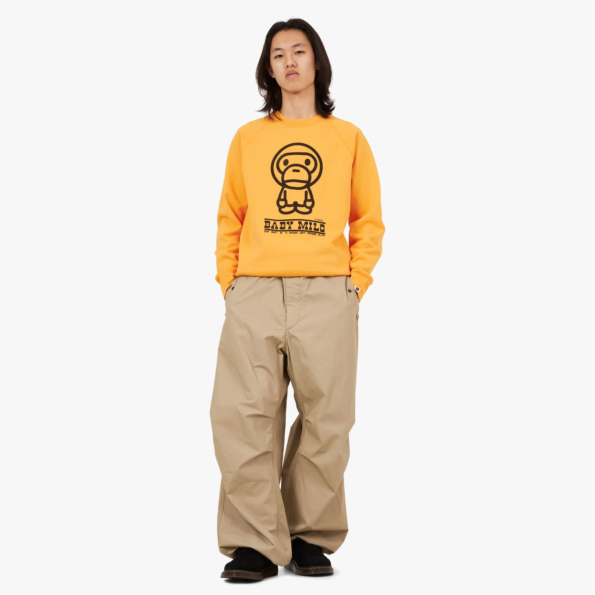 BAPE Baby Milo Crewneck / Orange