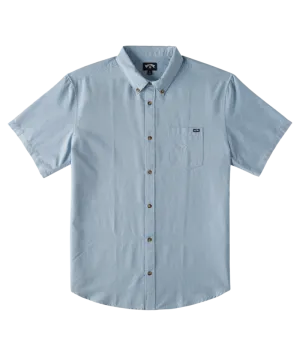 Billabong Mens All Day Button Down Short Sleeve Shirt