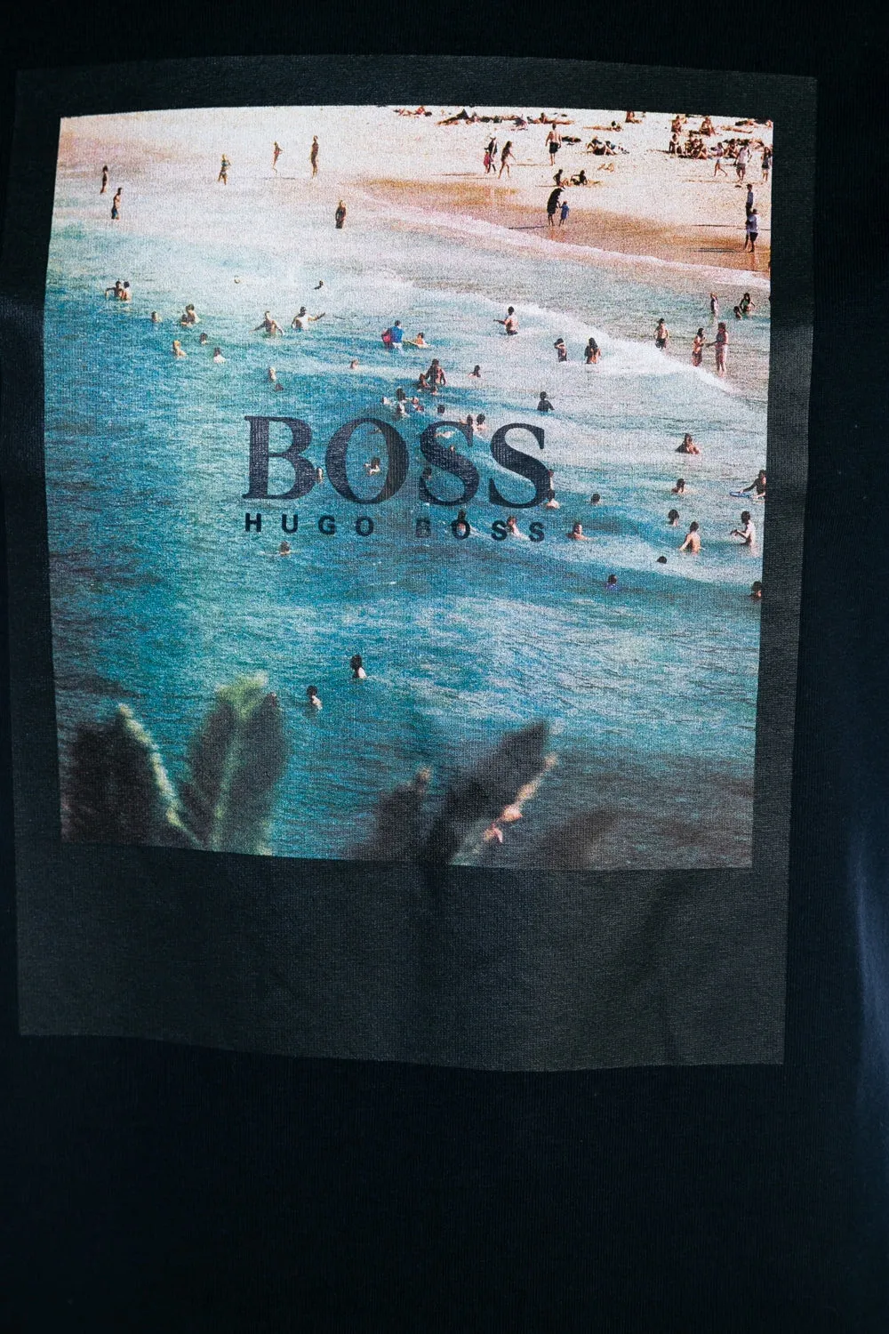 BOSS Tsummer 4 T Shirt in Navy