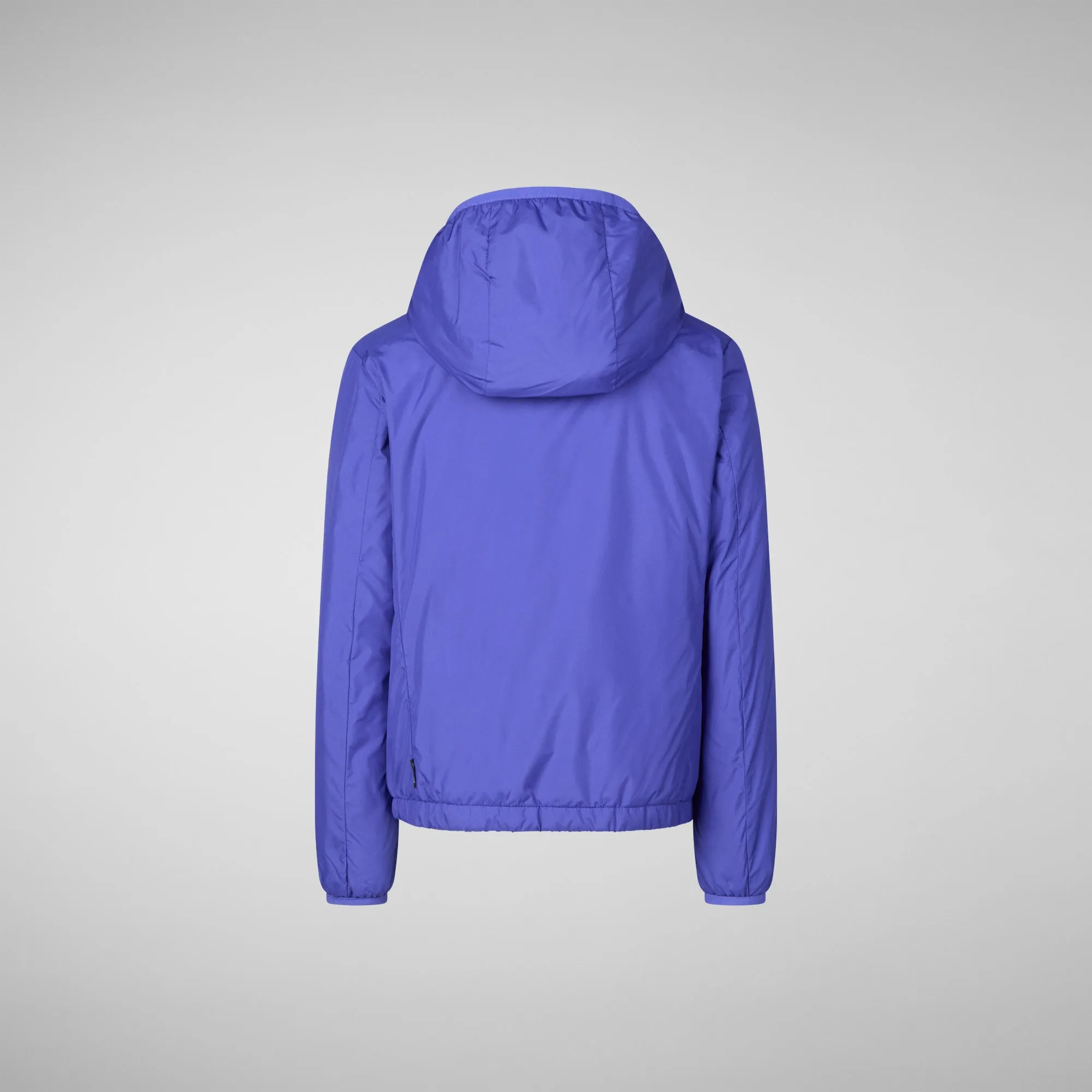 Boys' hooded jacket Gareth in gentian blue