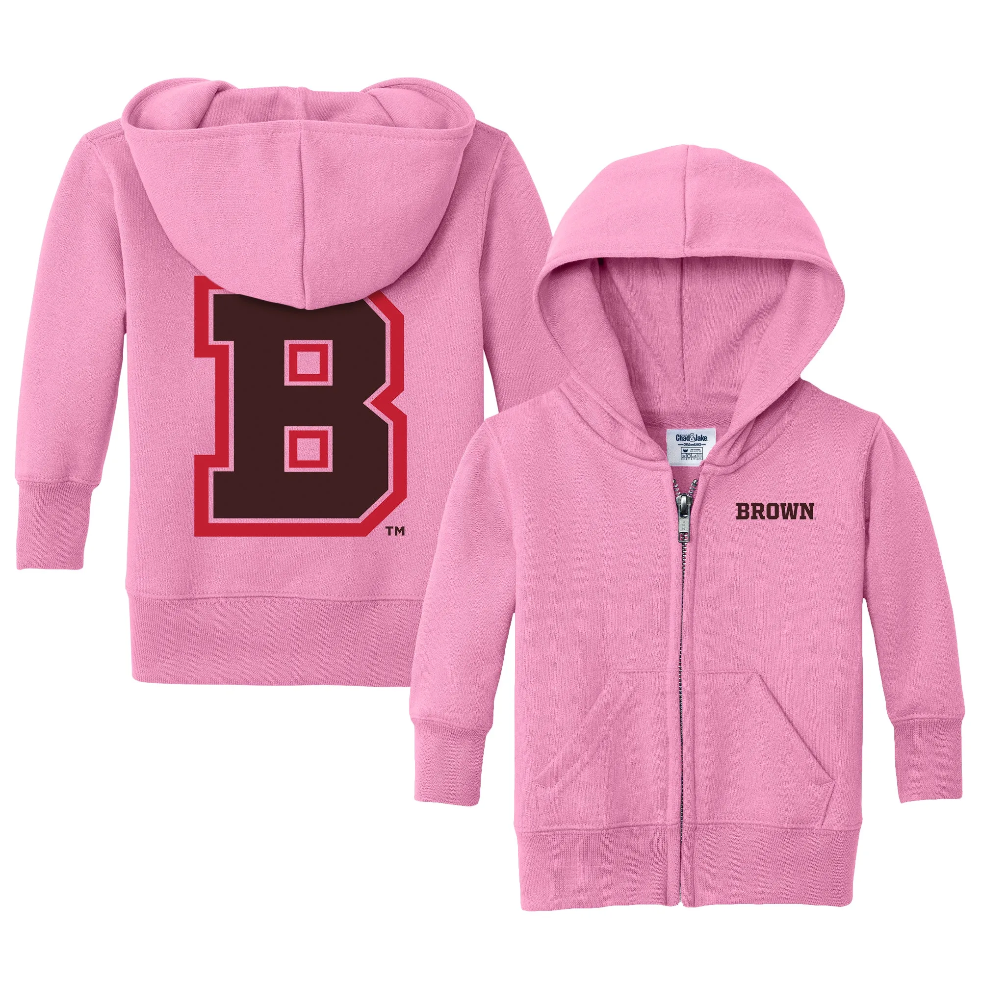 Brown Bears Logo Infant Full-Zip Sweatshirt