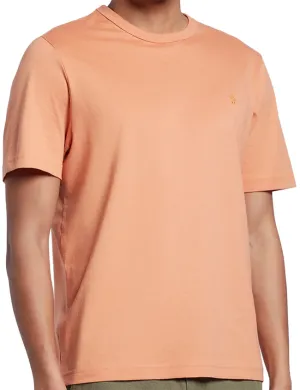 Farah Mens Danny Organic Cotton T Shirt Mandarin