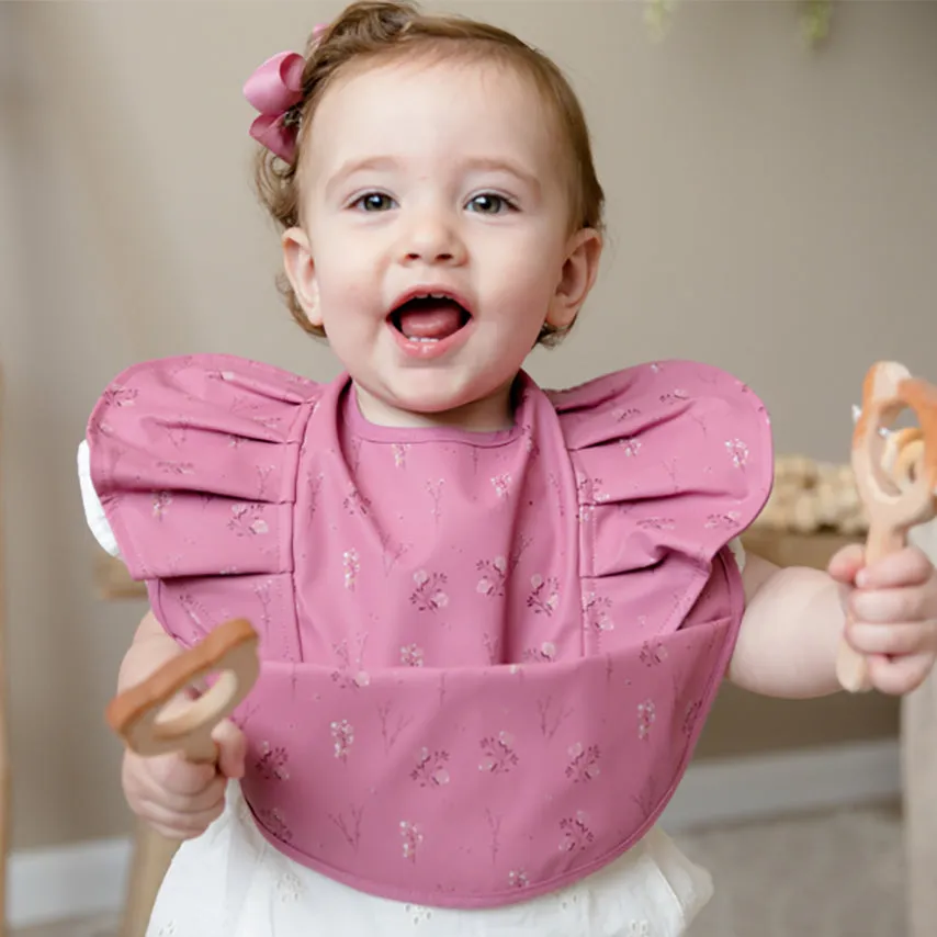 Floret | Frill Snuggle Bib Waterproof