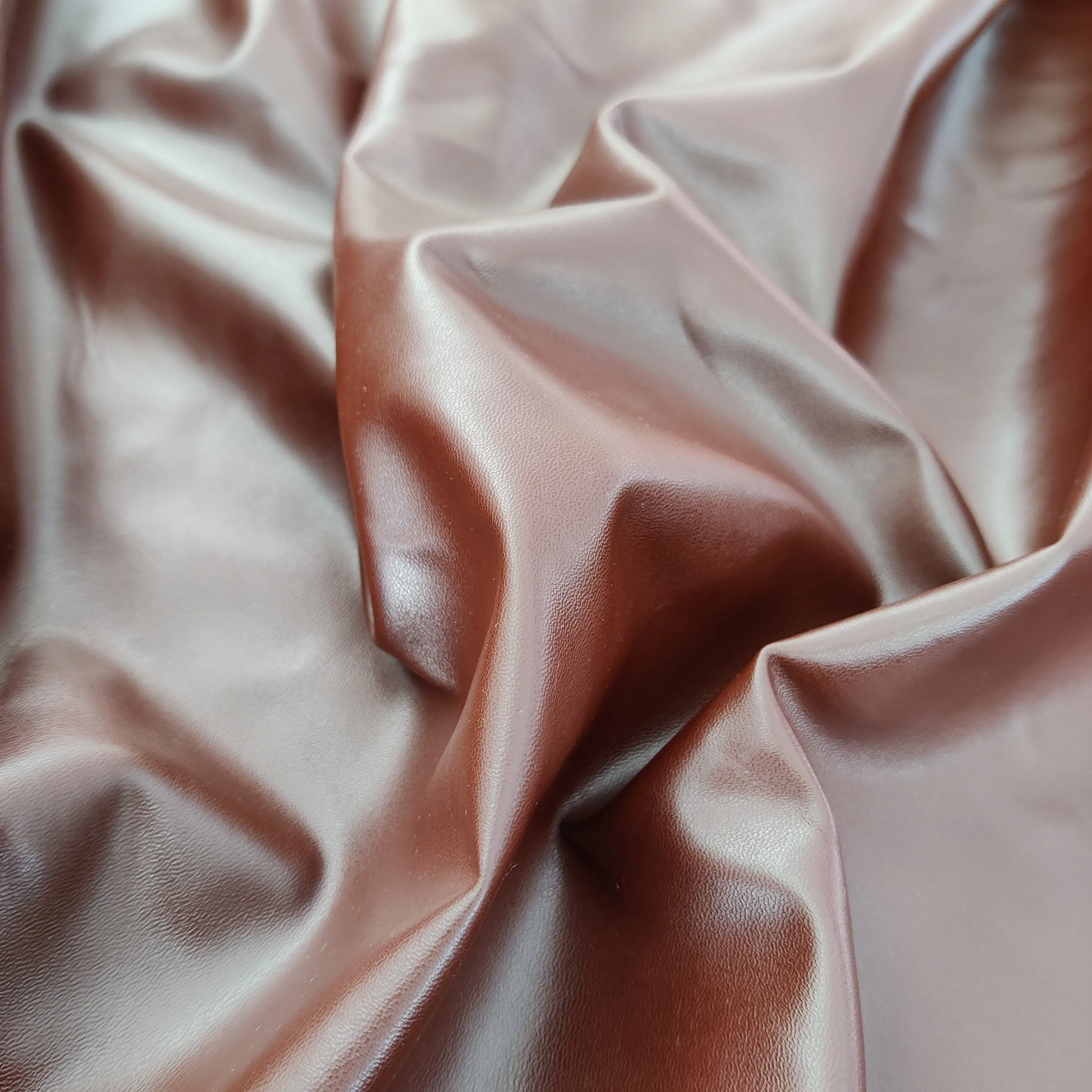 FS410 PU Polyurethane Faux Matt Leather Fabric