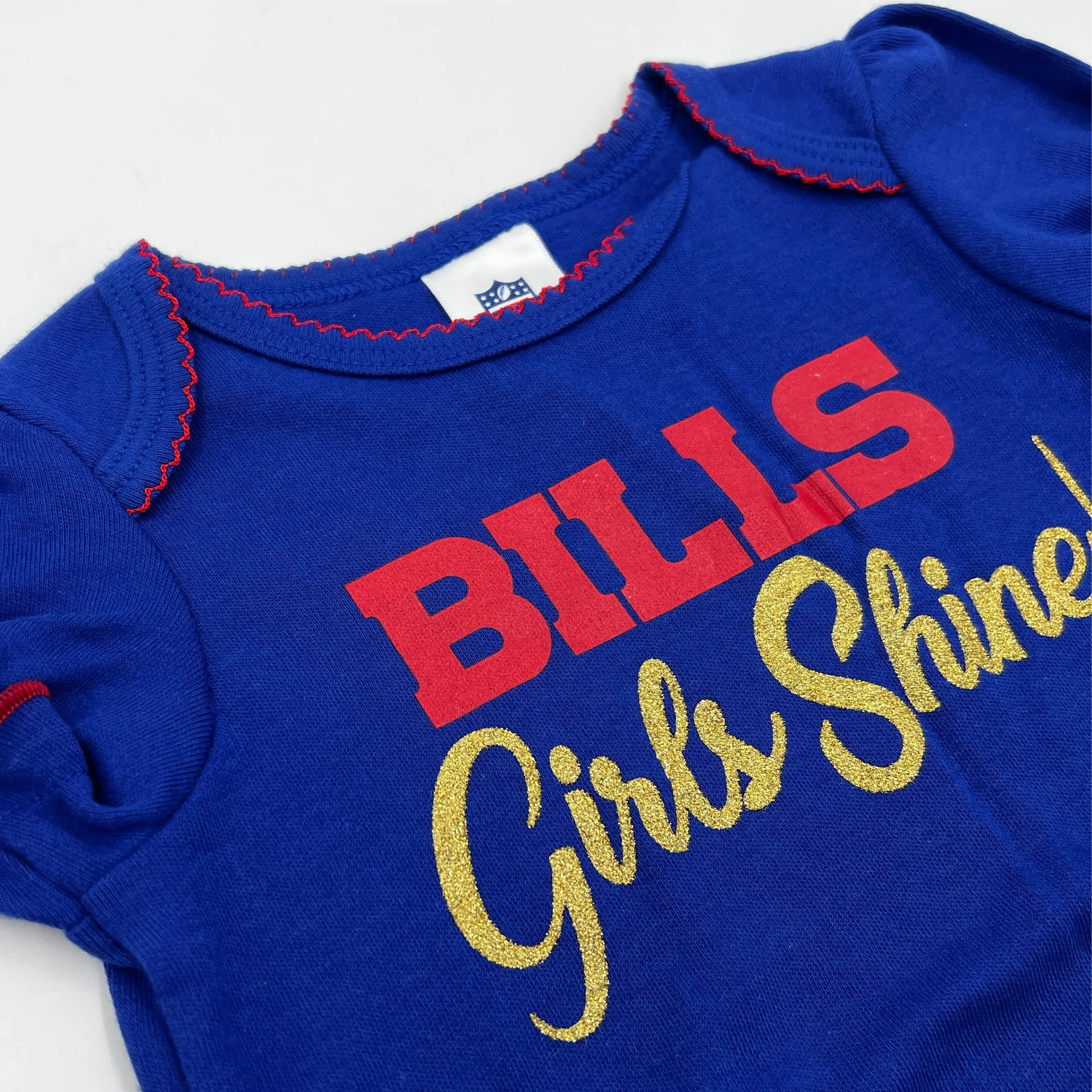 Girls Gerber Buffalo Bills Girls Shine Royal Onesie