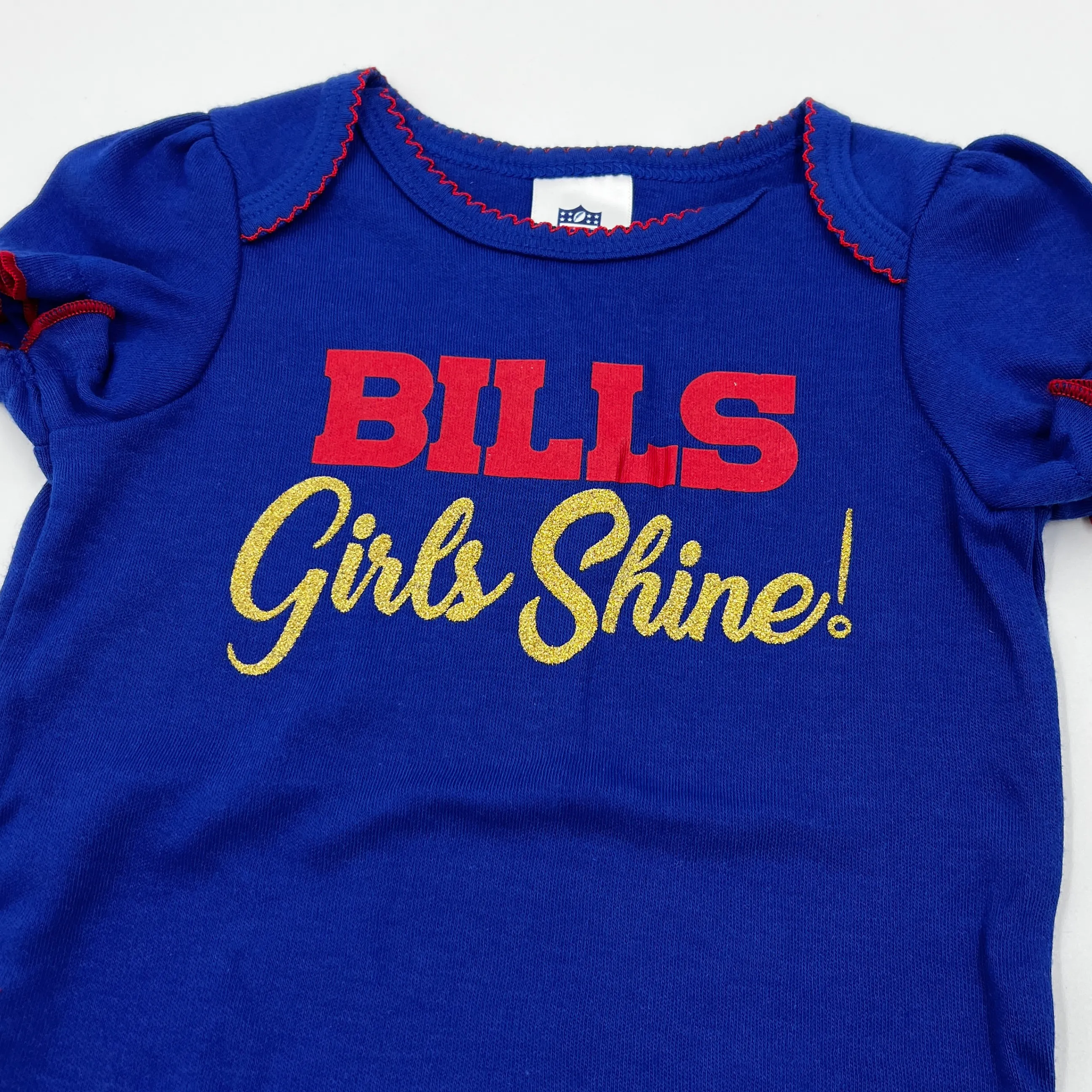 Girls Gerber Buffalo Bills Girls Shine Royal Onesie