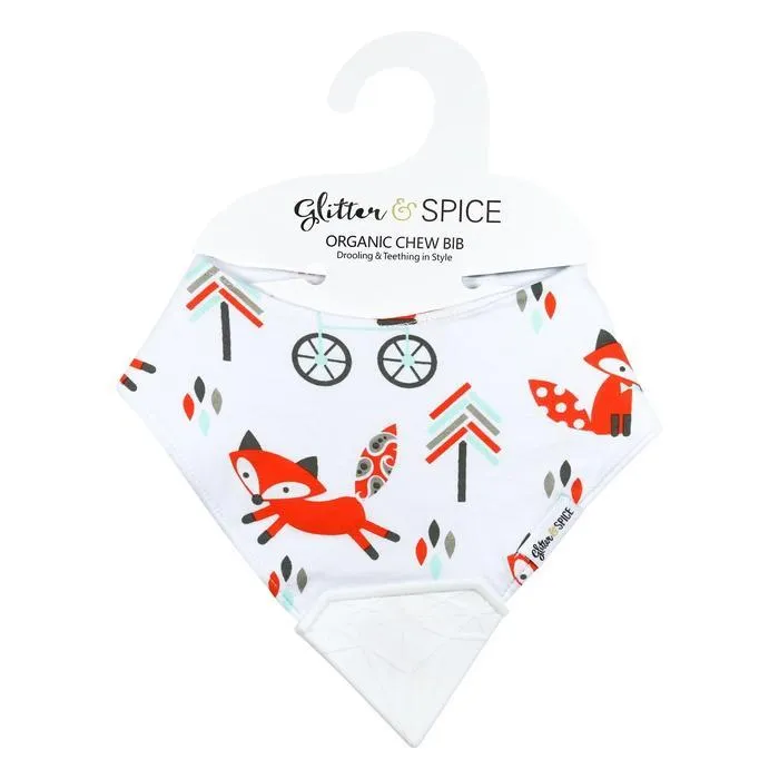 Glitter & Spice Organic Chew Bib - Willy Fox