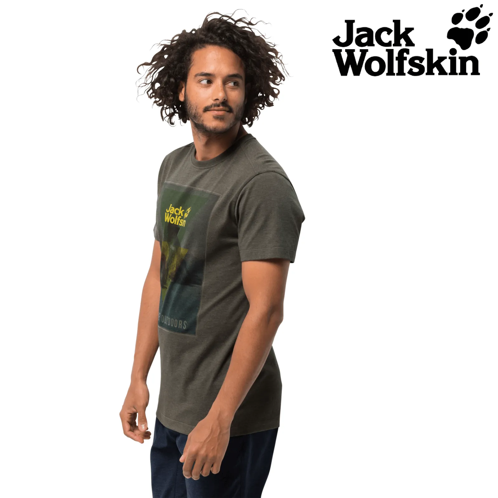 Jack Wolfskin Mountain Mens  Short-Sleeve Tee