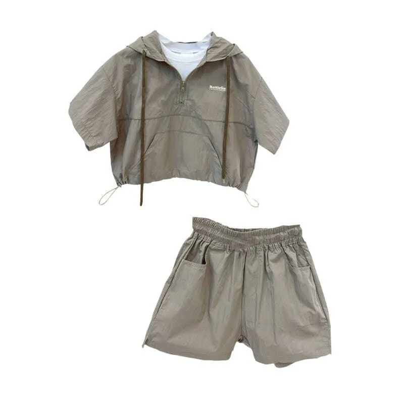 Lightweight Short Sleeve & Shorts Set