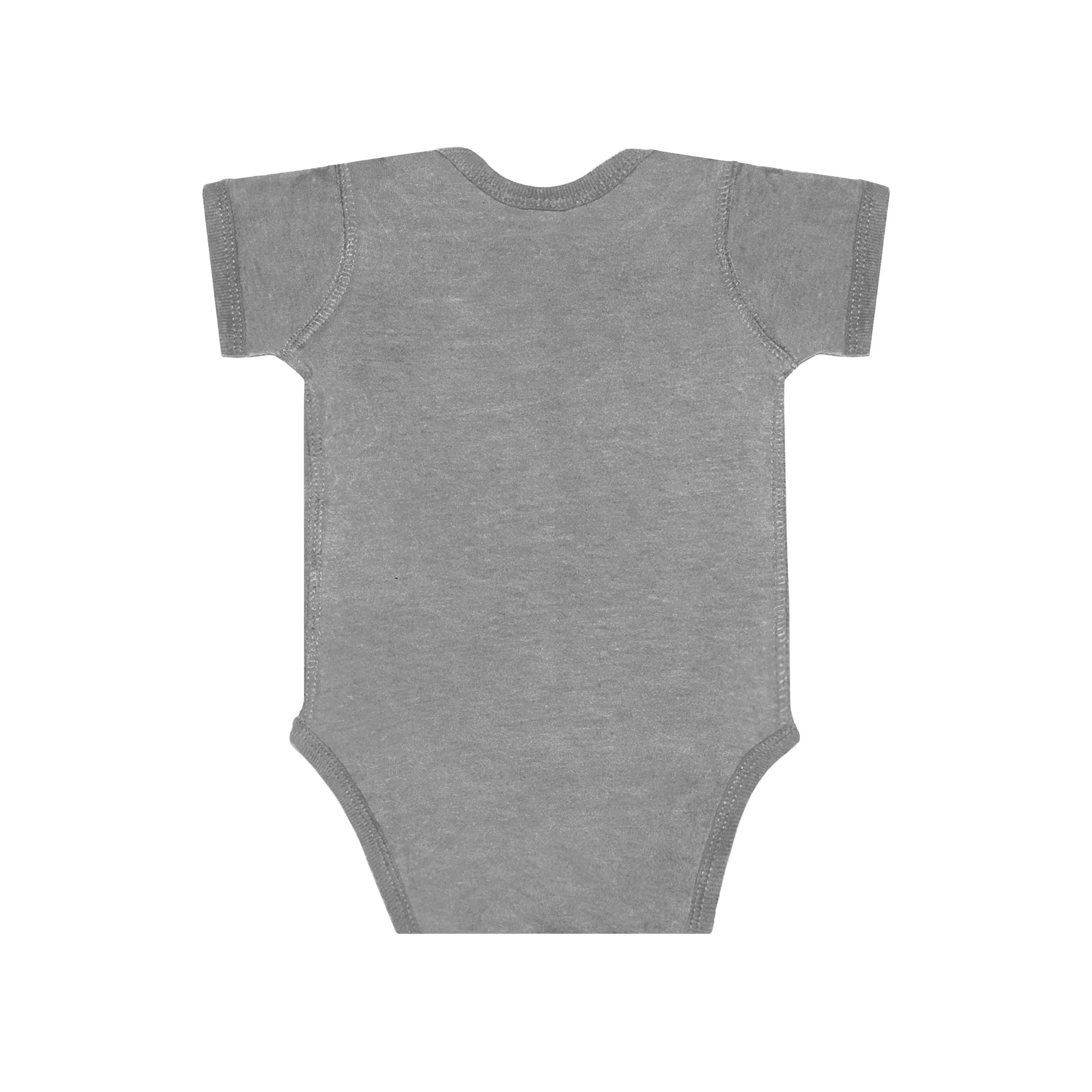 Logo Baby Onesie Granite Heather