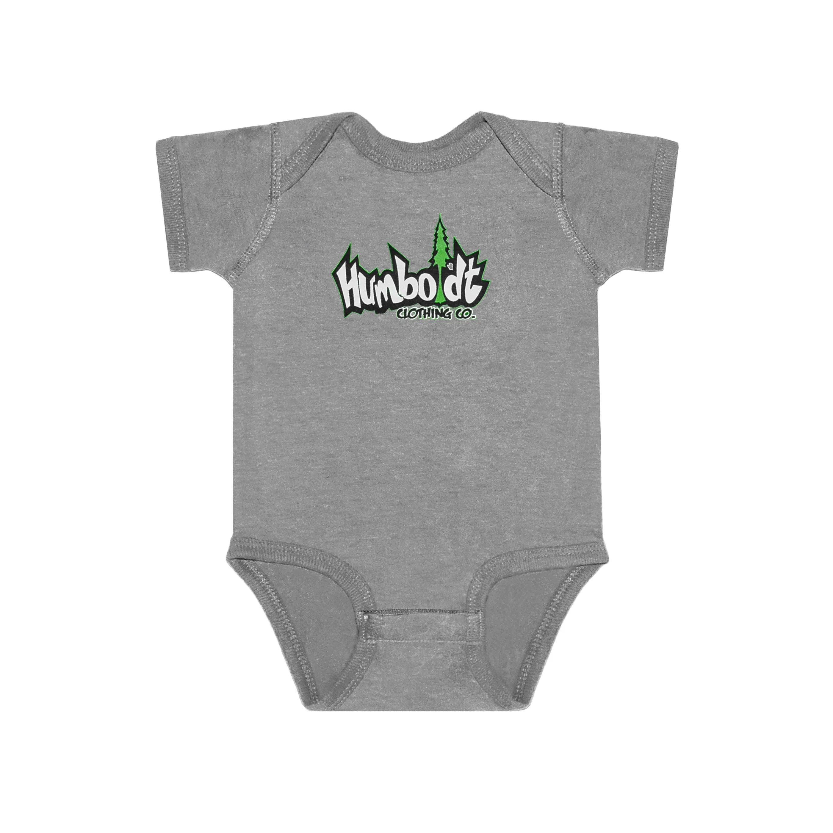 Logo Baby Onesie Granite Heather