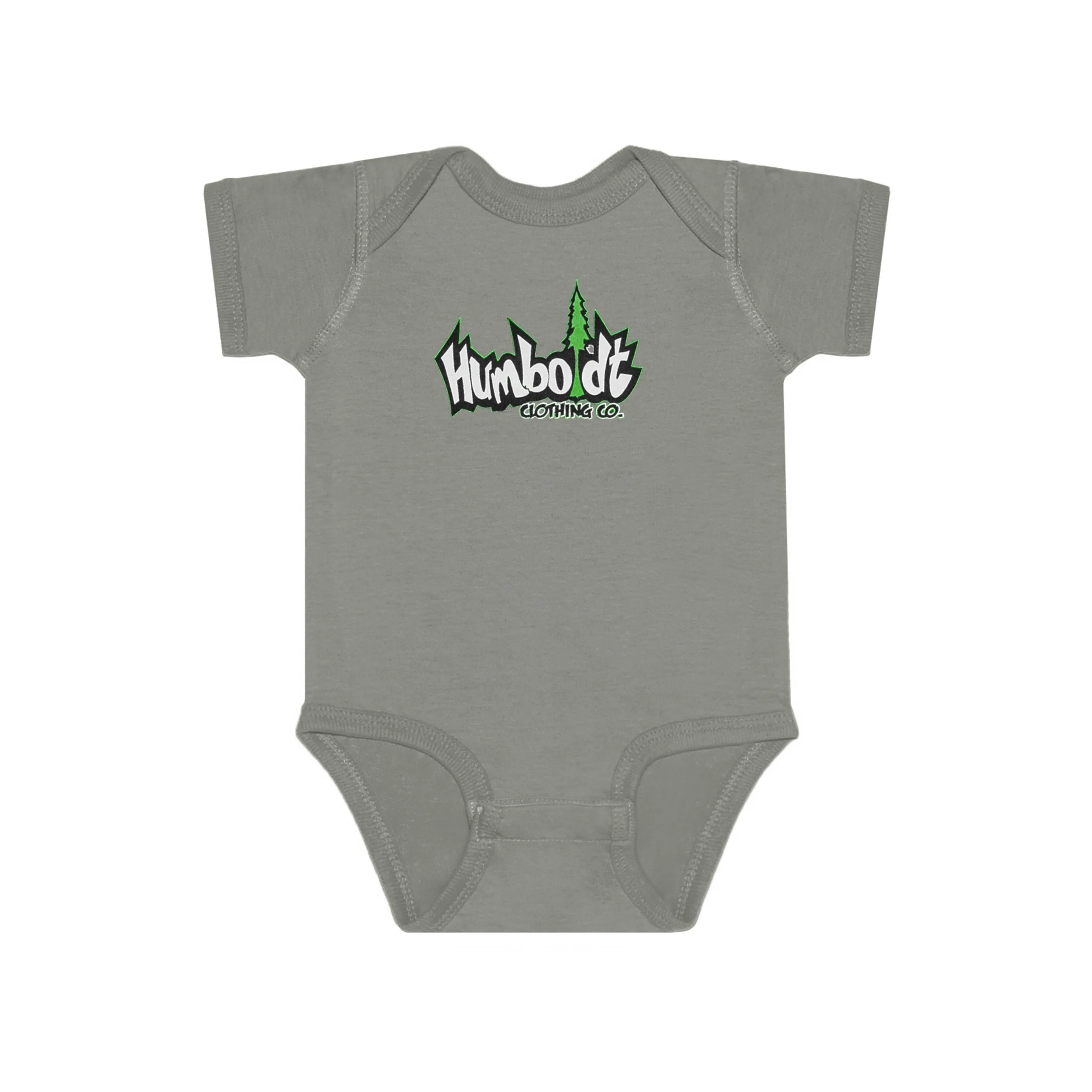 Logo Baby Onesie Titanium