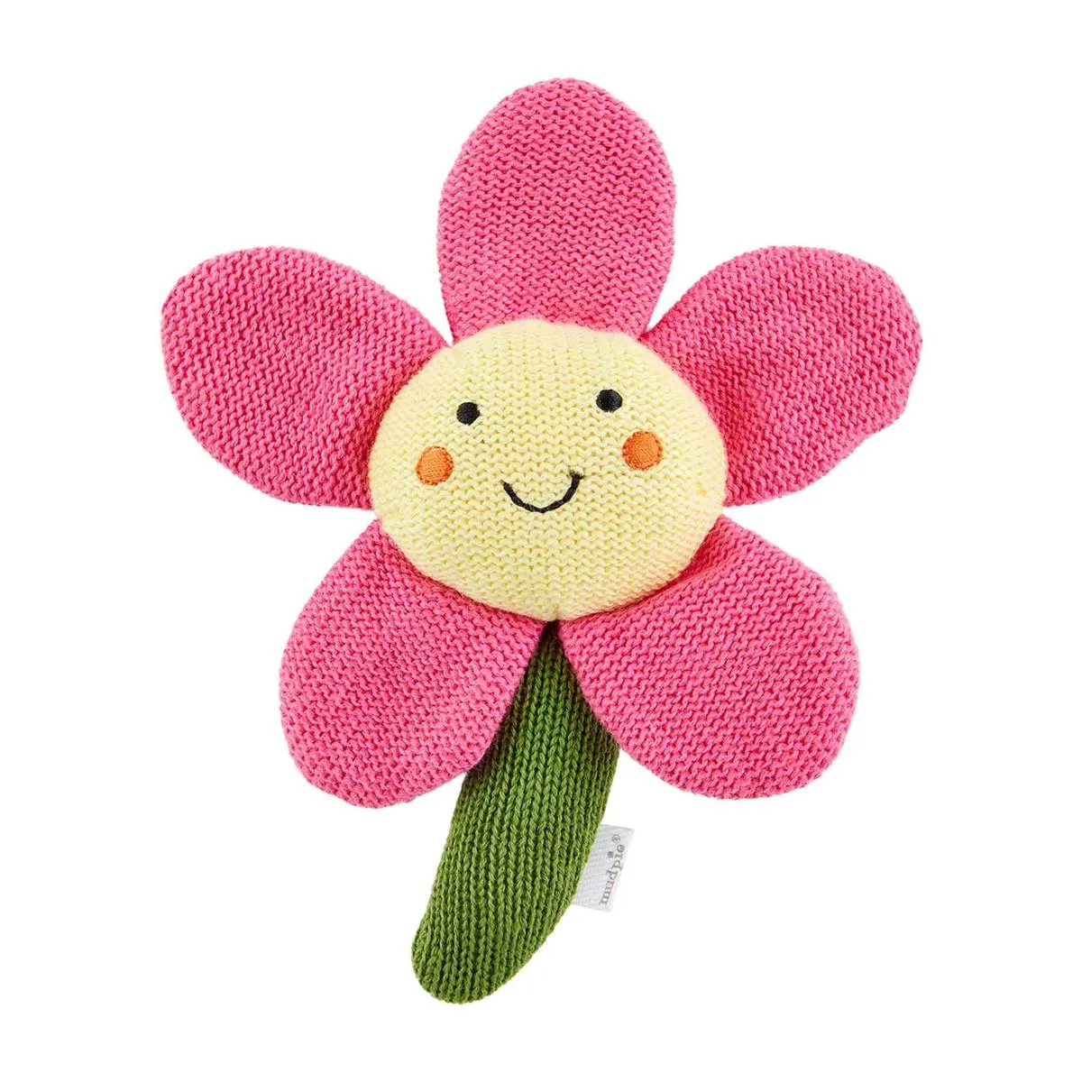 Mud Pie Garden Knit Rattle