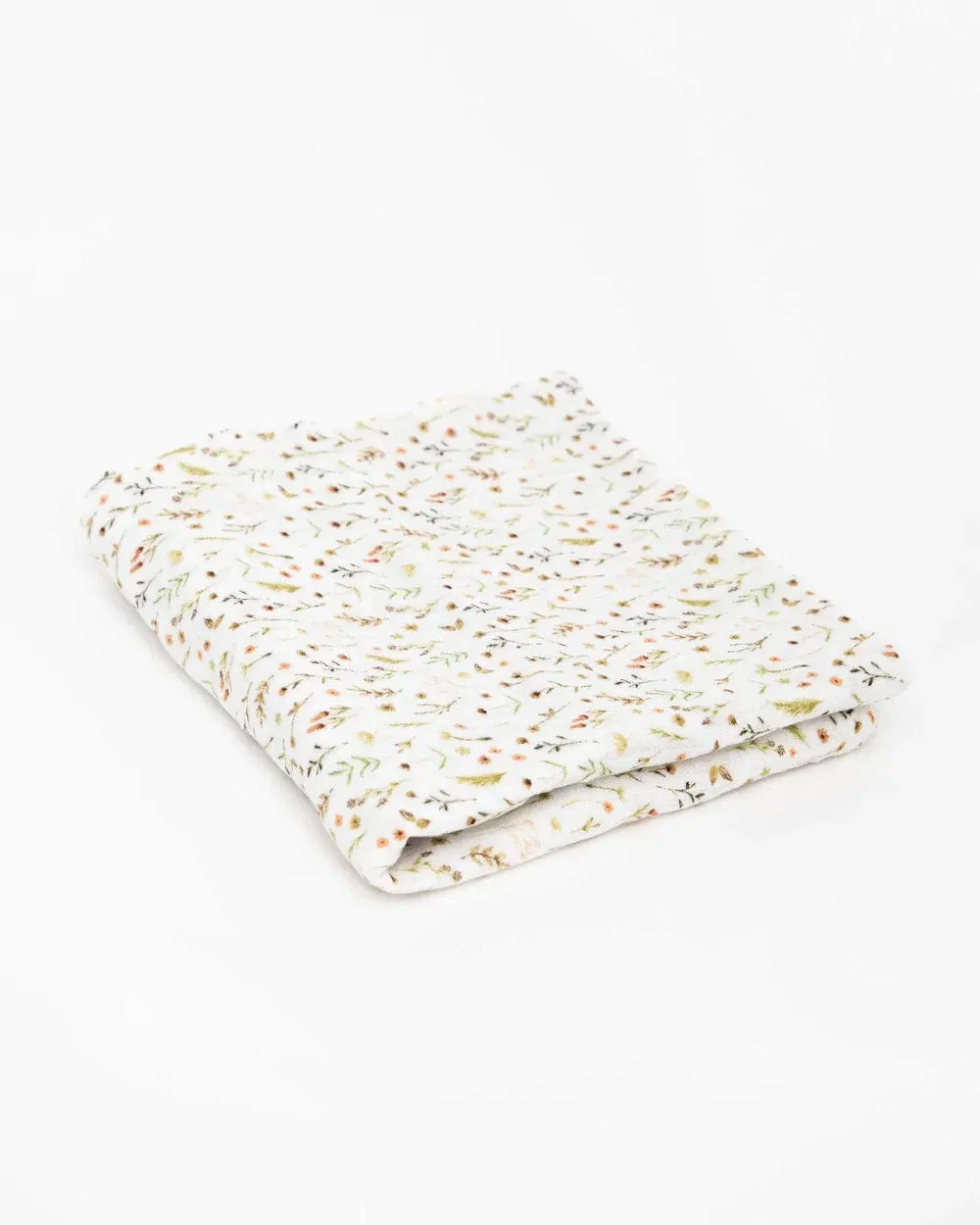 Organic Cotton Muslin Swaddle Blanket - Floral  Field