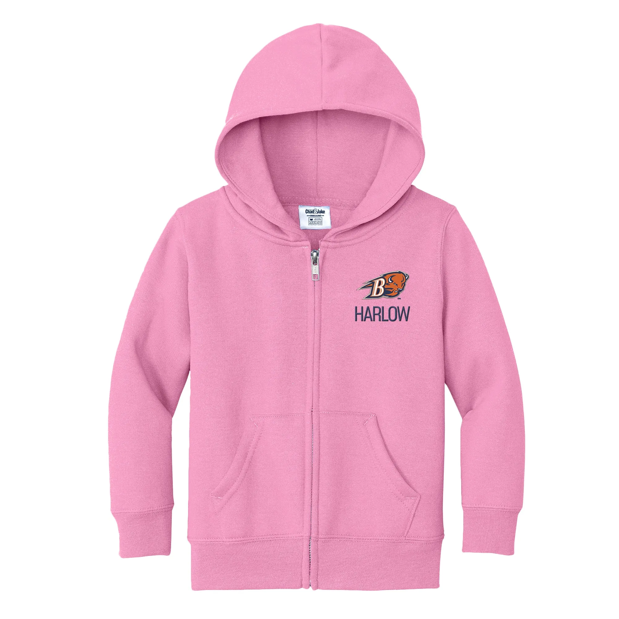 Personalized Bucknell Bison Toddler Full-Zip Sweatshirt