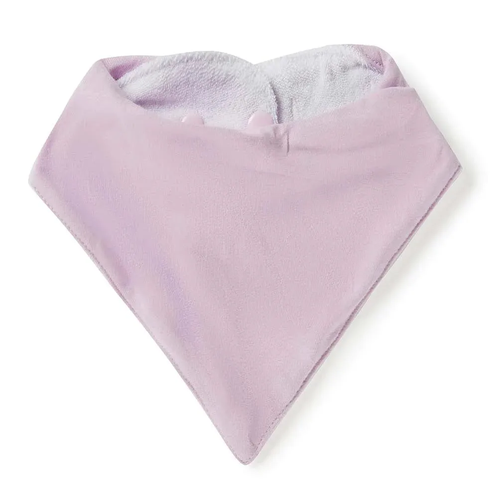 Snuggle Hunny Dribble Bib - Lilac