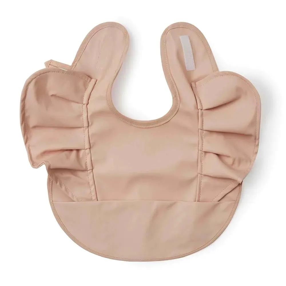 Snuggle Hunny Snuggle Bib Waterproof - Nude Frill