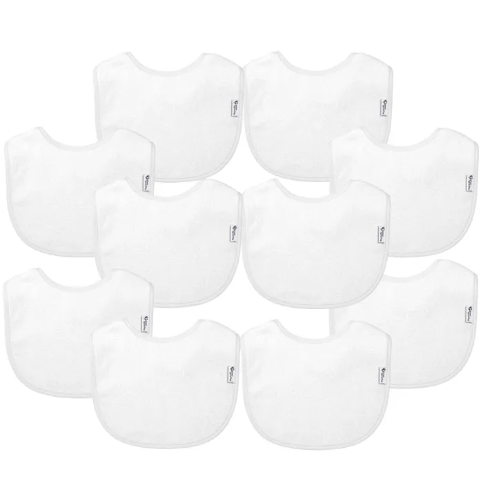 Stay-dry Everyday Bibs (10 pack)