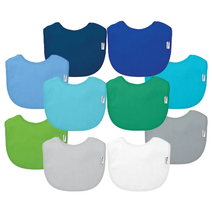 Stay-dry Everyday Bibs (10 pack)