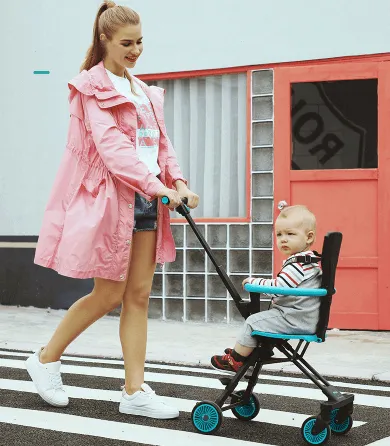 Super Lightweight Foldable Baby Stroller