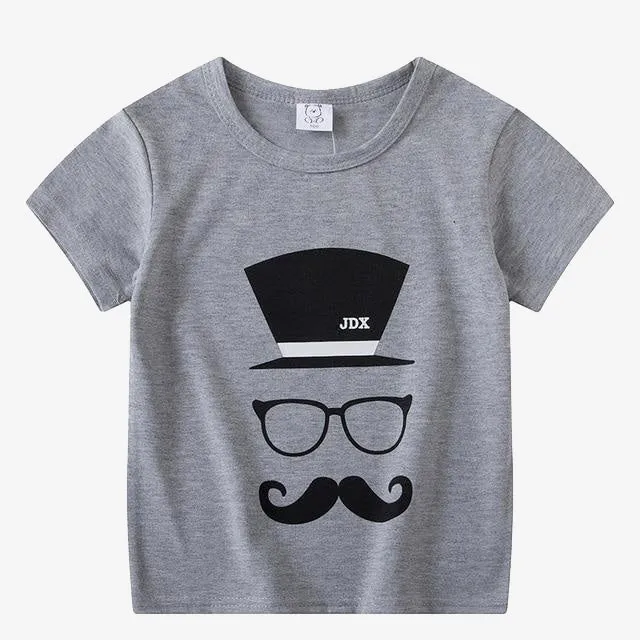 Tee Cartoon Rocket Baby Boys Girls Regular TShirt