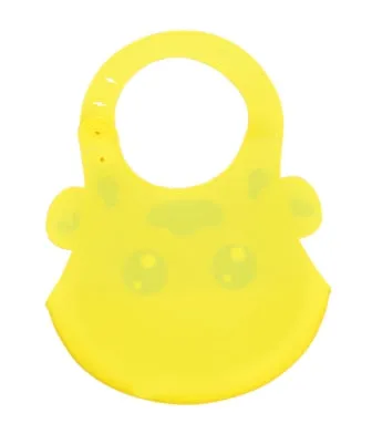 THE LITTLE LOOKERS Silicone Feeding Bib with Adjustable Strap, Waterproof, Easy to wash, Stain Proof | BPA Free/Soft Material Bibs with Tray/Food Catcher